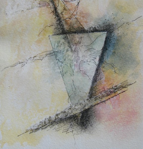 No. E07: pen-and-ink & water color, 2012