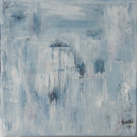 No. A47: Fog, Acryl on canvas (20 x 20 cm), 2008