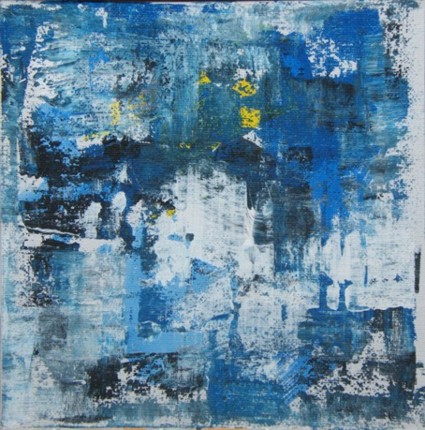 No. B21: Acryl on canvas (20 x 20 cm), 2009