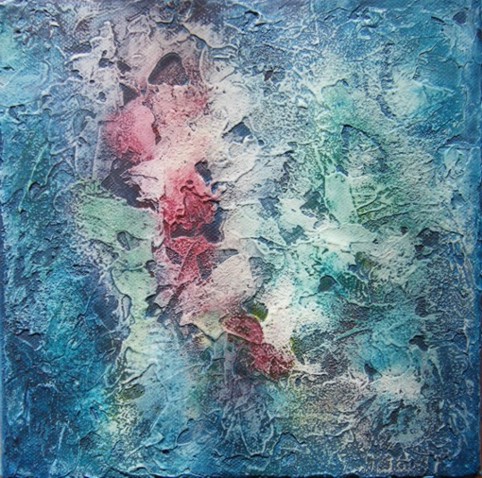 Nr. B55: Acryl auf Leinwand (20 x 20 cm), 2009