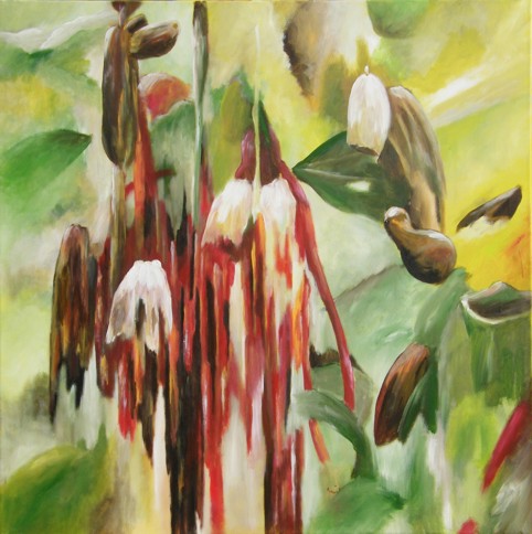 No. D09: Jungle, Acryl on canvas (80 x 80 cm), 2011