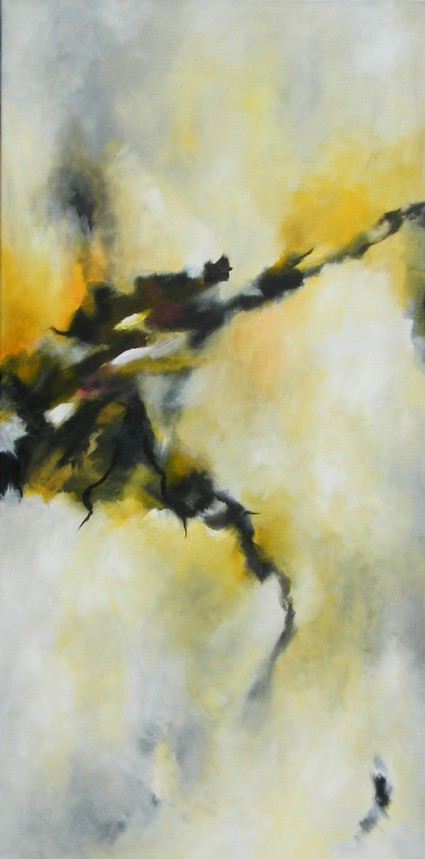 No. D14: Acryl on canvas (50 x 100 cm), 2011