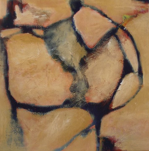 No. G05: Acryl on canvas (40 x 40 cm), 2013