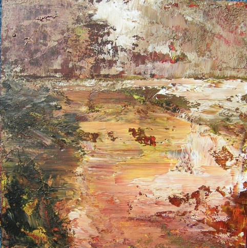 Nr. G14: Canyonlands, Acryl auf Leinwand (30 x 30 cm), 2013