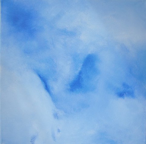No. I14: Clouds, Acryl on canvas (30 x 30 cm), 2015