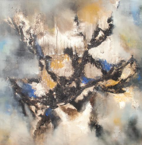No. I18: Mixed techniques (100 x 100 cm), 2015