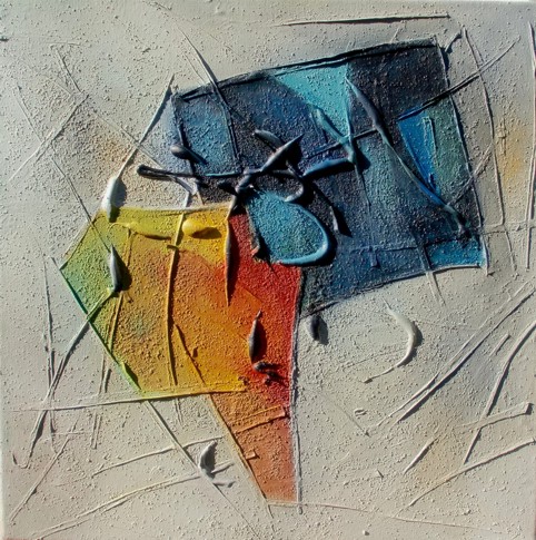No. I25: Mixed techniques (40 x 40 cm), 2015