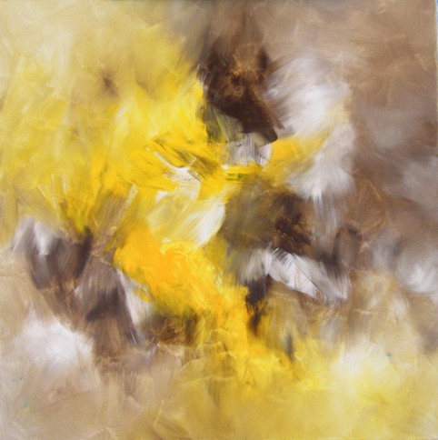 No. L27: Acryl on canvas (100 x 100 cm), 2018