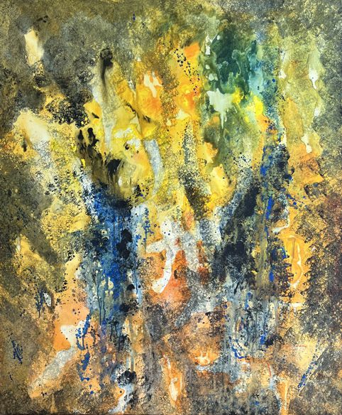 Nr. Q02: Acryl auf Leinwand (100 x 120 cm), 2024