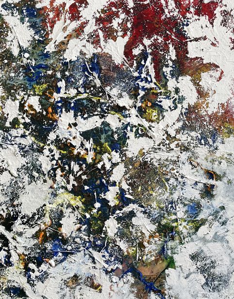 Nr. R03: Mischtechnik (80 x 100 cm), 2025