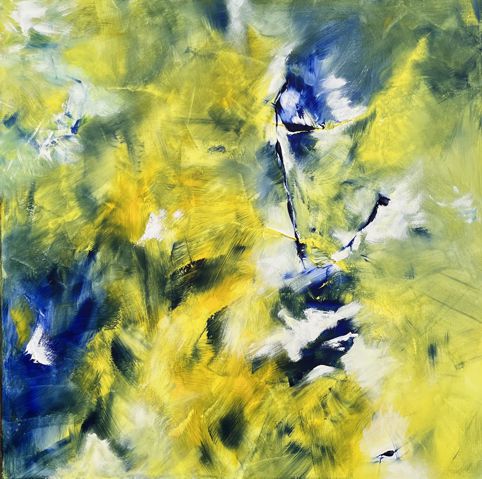 Nr. R07: Acryl auf Leinwand (100 x 100 cm), 2025