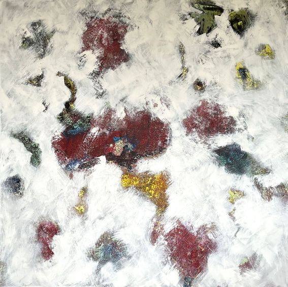 Nr. R11: Mischtechnik (100 x 100 cm), 2025