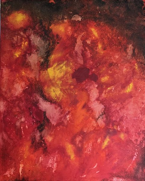 Nr. R15: Mischtechnik (80 x 100 cm), 2025