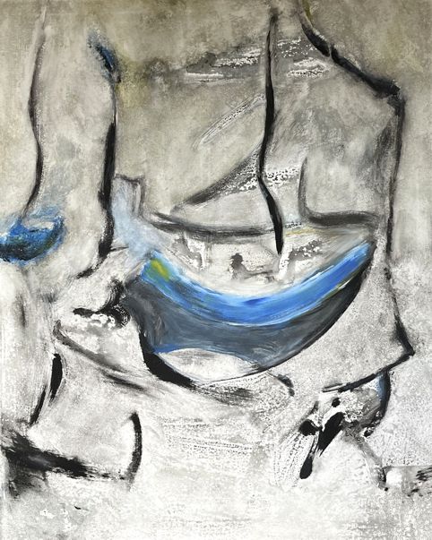 Nr. R16: Mischtechnik (80 x 100 cm), 2025