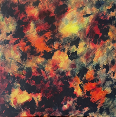 No. S04: Acryl on canvas (100 x 100 cm), 2026