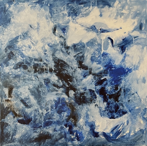 Nr. S09: Acryl auf Leinwand (100 x 100 cm), 2026