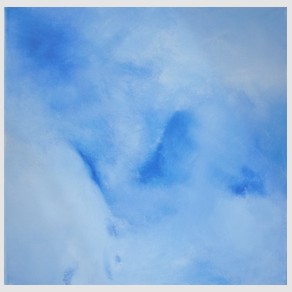 Nr. I14: Wolken, Acryl auf Leinwand (30 x 30 cm), 2015