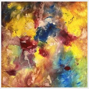 Nr. R12: Acryl auf Leinwand (100 x 100 cm), 2025